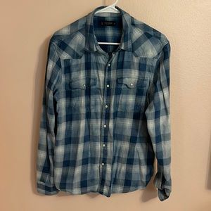Lucky Brand - 🤠Plaid Western Shirt 🤠- Men’s size M